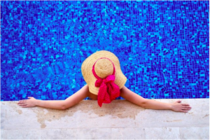 clean sand out of pool